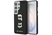 Handys - Cover & Cases - Karl Lagerfeld Saffiano Double Heads Metal Case for Samsung Galaxy S26 Ultra - Black - 3666339612337