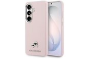 Handys - Cover & Cases - Karl Lagerfeld Saffiano KC Metal Logo MagSafe Case for Samsung Galaxy S26+ - Pink - 3666339612177