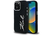 Handys - Cover & Cases - Karl Lagerfeld FW Jeans Signature Logo iPhone 16 Pro Case - Black - 3666339458461