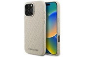 Handys - Cover & Cases - Karl Lagerfeld FW Stamped Karl MagSafe Case for iPhone 16 Pro - Beige - 3666339458829