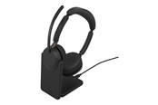 Kopfhörer/Headsets - Jabra Evolve3 65 UC - USB-C with Dongle - Stereo (Incl. Charging Stand) - 36599-989-889