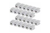 Netzwerkzubehör - StarTech.com Startech keystone jack - 180° 110 punch down - TAA Compliant - C6KEY110180WH24PK