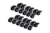Netzwerkzubehör - StarTech.com Startech keystone jack - 90° 110 punch down - TAA Compliant - C6KEY110BK24PK