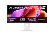 Monitor - 40" LG UltraFine 40WT95UF-W - LED monitor - curved - 5K - HDR - 40WT95UF-W