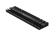 Speicherzubehör - DeLOCK Heatsink flat 100 mm for M.2 module black - 18286
