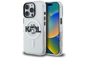 Handys - Cover & Cases - Karl Lagerfeld IML Choupette Sketch Logo MagSafe Case for iPhone 16 Pro Max - Clear - 3666339461713