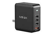 Kameras und Objektivzubehör - MINIX Minix P165 GaN Wandladegerät mit 3x USB-C- und 1x USB-A-Anschlüssen - NEO-P165