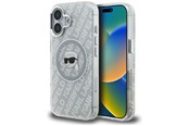 Handys - Cover & Cases - Karl Lagerfeld IML Karl Head Logo MagSafe Case for iPhone 16 - Gray - 3666339460242