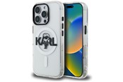 Handys - Cover & Cases - Karl Lagerfeld IML Karl Sketch Logo MagSafe Case for iPhone 16 Pro - Clear - 3666339461164