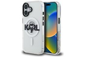 Handys - Cover & Cases - Karl Lagerfeld IML Karl Sketch Logo MagSafe Case for iPhone 16 - Clear - 3666339461140