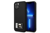 Handys - Cover & Cases - Karl Lagerfeld Ikonik Patch Case for iPhone 13 - Black - 3666339049652