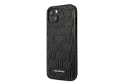 Handys - Cover & Cases - Karl Lagerfeld KLHCP13SMNMP1K iPhone 13 mini 5.4 "hardcase black / black Monogram Plaque - 3666339049126