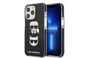 Handys - Cover & Cases - Karl Lagerfeld Karl&Choupette Head Case for iPhone 13 Pro Max - Black - 3666339048679