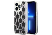 Handys - Cover & Cases - Karl Lagerfeld KLHCP14LLMNMK iPhone 14 Pro 6.1 "hardcase black / black Liquid Glitter Monogram - 3666339076252