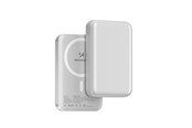 Powerbank (Akku) - Wozinsky WRW349YWS 10000 mAh Magnetic Power Bank - White - 10000 mAh - 5907769366093