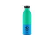 Küchenzubehör - 24Bottles Urban Bottle - Wave - Blue / Green - 500 ml - 24B012