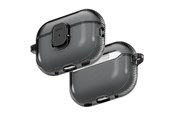 Handys - Cover & Cases - UNIQ Glase Pro Case for AirPods Pro 3 Lock Case - Clear Black - 8886463696828