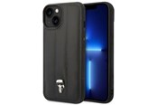 Handys - Cover & Cases - Karl Lagerfeld Puffy Ikonik Pin Case for iPhone 14 Plus - Black - 3666339077723