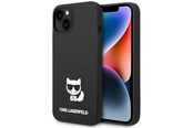 Handys - Cover & Cases - Karl Lagerfeld KLHCP14MSLCTBK iPhone 14 Plus 6.7 "hardcase black / black Silicone Choupette Body - 3666339076566