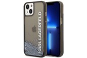 Handys - Cover & Cases - Karl Lagerfeld KLHCP14SLCKVK iPhone 14 6.1 "black / black hardcase Liquid Glitter Elong - 3666339091545