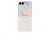 Handys - Cover & Cases - Samsung Galaxy Z Flip8 Silicone Ring Magnet Case - Cream - EF-EF776CWEGWW