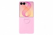Handys - Cover & Cases - Samsung Galaxy Z Flip8 Silicone Ring Magnet Case - Pink - EF-EF776CVEGWW