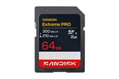 Speicherkarten - SANDISK Extreme PRO - flash memory card - 64 GB - SDXC UHS-II - SDSDXEM-064G-GN4IN