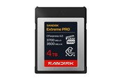Speicherkarten - SANDISK Extreme PRO - flash memory card - 4 TB - CFexpress 4.0 Type B - SDCFEB-4T00-GN4NN