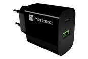 Handys - Adapter und Ladegeräte - Natec Ribera power adapter - USB-C USB - 20 watt - NUC-2397