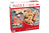 Puzzle - Tactic 200 pcs puzzle: Gingerbread Cuties - 60864