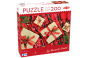 Puzzle - Tactic 200 pcs puzzle: Christmas presents - 60862