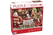Puzzle - Tactic 1000 pcs puzzle: Teddy Bear Family - 59610