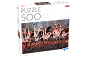 Puzzle - Tactic 500 pcs puzzle: Greater Flamingos - 59215
