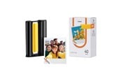 Drucker - Liene Amber 3x3" Selbstklebendes Fotopapier, 40 Blatt + 1 Nachfüllpack - LA002-65007