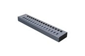 USB-Hubs - ORICO BT2U3-16AB Hub 16x USB-A 3.0 with switches - gray USB-Hubs - USB 3.0 - 16 - Grau - BT2U3-16AB-EU-GY-BP-HU