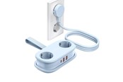 Stromkabel (Extern) - ORICO AP3 20W GaN 5in1 Power Strip 2x AC + 2x USB-A + 1x USB-C - Blue - AP3-2A2U1C-PRO-EU-BL-HU