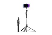 Handys - Anderes Zubehör - ORICO Selfie stick Orico SPM190 tripod 1/4" for phone camera with 360 degree rotation Bluetooth 5.2 - black - SPM190-BK-BP-HU
