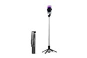 Handys - Anderes Zubehör - ORICO Selfie stick Orico SPN100 1/4" tripod for phone camera with 360 degree rotation Bluetooth 5.2 - black - SPN100-BK-BP-HU