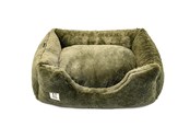 Hunde - 51 Degrees North 51 - Supersoft - Softbed - Dark Green - L: 90x70x3 - 513036
