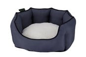 Hunde - Nobby ECO Komfort seng oval ESAT 86 cm Mørkegrå - L61845