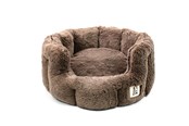 Hunde - 51 Degrees North 51 - Supersoft - Round Softbed - Dark Brown - M: 5 - 513023