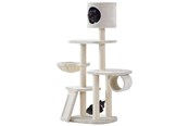 Katzen - Nobby Scratching post Classic DILAN, Cream, 50 x 40 x 137 cm - L63747-92