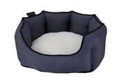 Hunde - Nobby ECO Komfort seng oval ESAT 55 cm Mørkegrå - L61843