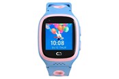 Smartwatches, Pulsuhren, Sportuhren & Schrittzähler - Canyon Zefir KW-49 4G GPS Kinderuhr, Pink/Blau - CNE-KW49PB