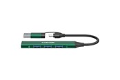 USB-Hubs - Canyon DS-02 4-in-1 USB-A/C Hub, Grün USB-Hubs - CNS-TDS02GR