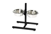 Hunde - Nobby Foderstander m/2 skåle justerbar 1.5 L - L72832