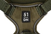 Hunde - 51 Degrees North 51 - Wanderful - H Harness - Trail - Khaki - L - 51AWFHT405