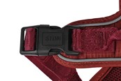 Hunde - 51 Degrees North 51 - Wanderful - H Harness - Trail - Burgundy - M - 51AWFHT204