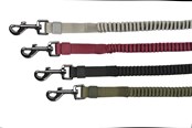 Hunde - 51 Degrees North 51 - Wanderful - Leash - Nylon - Bungee Flat - Bla - 51AWFLE3301