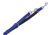 Hunde - Nobby Dressurline Soft Grip M-L Blå - L78518-06